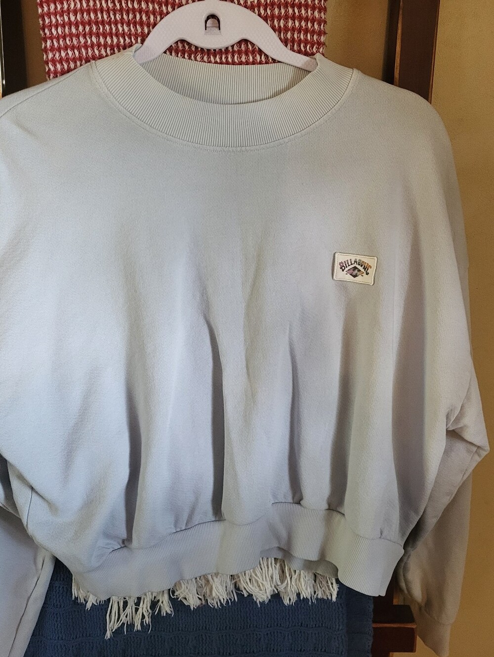 Billabong Pale Blue Crewneck Pullover